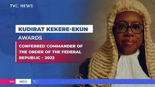 Kudirat Kekere-Ekun Becomes Substantive Chief Justice Of Nigeria