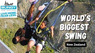 World's Biggest Swing | Nevis Swing in Queenstown, New Zealand