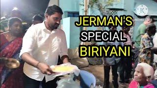 KGF CMC VICE PRISIDENT JERMAN JULIUS HOSTED SPECIAL BRIYANI FOR THE SUSAIPALAYAM PEOPLE