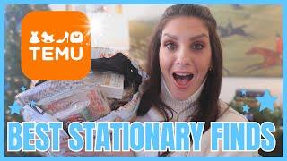 BIG SALE! TEMU STATIONARY HAUL | BEST JUNK JOURNAL and STATIONARY FINDS FOR CHEAP