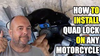 How To Install A Quad Lock On Any Motorcycle