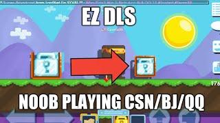 WIN STREAK NOOB PLAYING CSN/BJ/QQ| Growtopia Casino