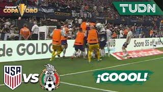 ¡AGÓNICO! Cabezazo y gol de Robinson | Estados Unidos 1-0 México | Copa Oro 2021 Final | TUDN