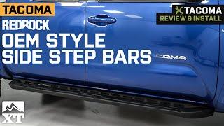 2005-2022 Tacoma RedRock OEM Style Side Step Bars Review & Install