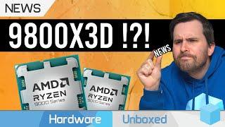 AMD Steals Intel's Thunder - Ryzen 9000X3D "Announced"