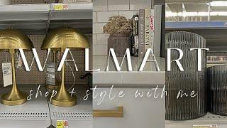 WALMART SHOP WITH ME 2024 || STYLING NEW SPRING HOME DECOR || WALMART DESIGNER DUPES