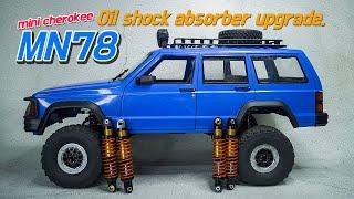 Rc cars / mn78 오일쇽업쇼버 업그레이드 하기. / Mn78 Oil shock absorber upgrade.