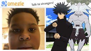 Megumi summons Mahoraga On Omegle! (jujutsu kaisen vr)