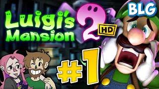 Lets Play Luigi's Mansion 2 HD (BLIND) - Part 1 - STOP CALLING ME!!