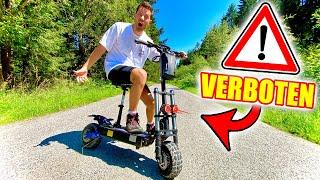 Ich fahre mit illegalen E Scooter lebensgefährliche 85 km/h schnell!!! (OOTD D88)