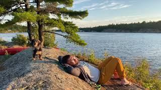 First canoe trip @ French river provincial park