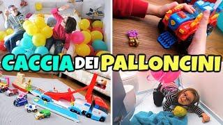 CACCIA AL TESORO DEI PALLONCINI nelle Stanze a Sorpresa