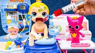 LIVE  Satisfying with Unboxing Pinkfong Doctor Toys, Dentist Playset Collection | ASMR Cute Toys