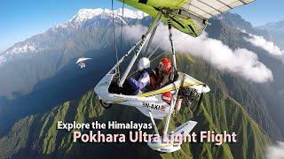 "Ultralight Flight" in Pokhara Nepal.