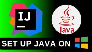 How To Setup JAVA on Windows? - IntelliJ IDEA