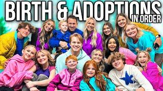 16 KiDS!? *BiRTH and ADOPTiON stories in ORDER*