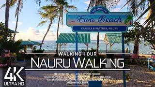 【4K 60fps】 VIRTUAL WALKING TOUR:  «NAURU - Circling the Island 2024»  ORIGINAL SOUNDS  ASMR UHD