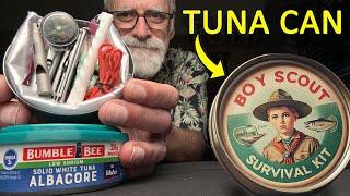 Rebuilding My 1970’s Boy Scout Tuna Can Survival Kit | Nostalgic DIY EDC Project Viewer Requested