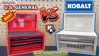 NEW HARBOR FREIGHT U.S. GENERAL MINI TOOLBOX VS KOBALT / WHICH IS BETTER #harborfreight #tools