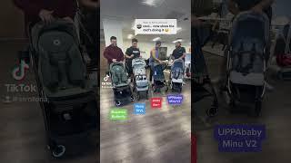 Travel stroller folding competition is back! Who do you think won? #nuna #uppababy #joolz #bugaboo