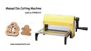 How To Use The Small Manual Die Cutting Machine