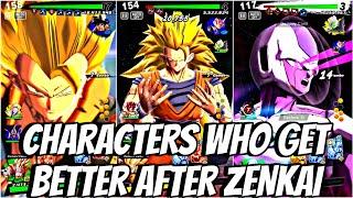 CHARACTERS WHO GET BETTER AFTER ZENKAI !! IN DRAGON BALL LEGENDS