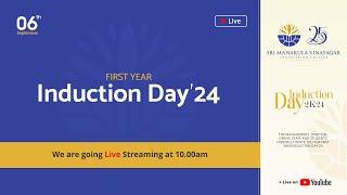 SMVEC First Year Induction Day'24 - LIVE