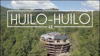 Camping Huilo-Huilo - vista aérea 4k