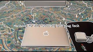 macbook air 2017 unboxing from plug tech  + accesorios 