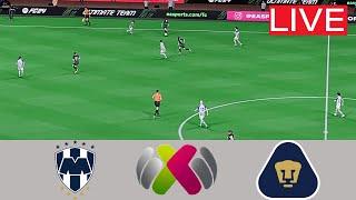 Monterrey Women vs Pumas Women Liga MX Femenil Live Match Today