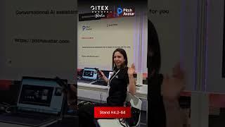 Come meet your AI twin! | Pitch Avatar at GITEX Europe