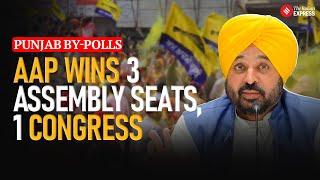 Punjab By-polls: AAP Wins 3 Assembly Seats, Congress Gets One Seat