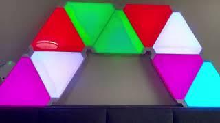 Triangle Lights LED Light Panels, Smart LED Wall Lights RGB Gaming Lights Review, The Ultimate In