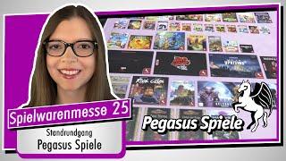 Neuheiten – PEGASUS SPIELE – Spielwarenmesse 2025 in Nürnberg (Spiel doch mal!) Standrundgang