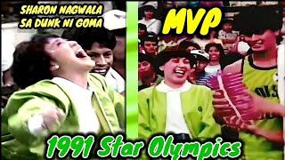 Richard Gomez dunk in Star Olympics then Sharon Cuneta was going CRAZY 