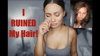 I TOTALLY RUINED MY HAIR! | Brittney Gray