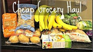 CHEAP VEGAN GROCERY HAUL (WITH PRICES) | Cheap Lazy Vegan