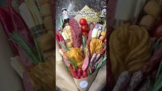 Съедобный букет на день рождения #вкусныйподарок #съедобныйбукет #подарокдлямужчины #букет
