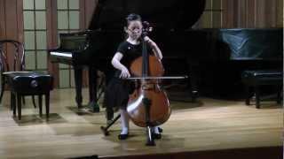 Angeline - 2012 Jr. Bach Festival (Berkeley Piano Club).