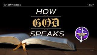 How God Speaks Series pt1