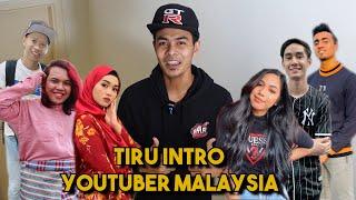 Tiru Intro Youtuber Malaysia !!! Alieff Tiru...