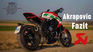 Fazit zum Akrapovic für die Mv Agusta 3 Zylinder Modelle | Dragster RC