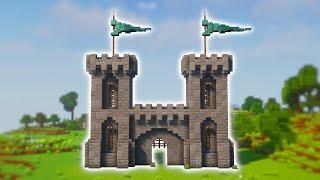 Minecraft | How to Build a Castle Gate