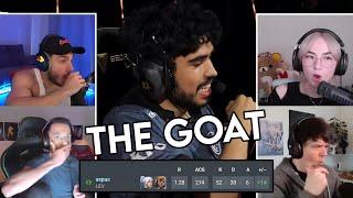 Valorant Streamers & Pros React To Aspas For 2 Minutes Straight Against TH In VCT