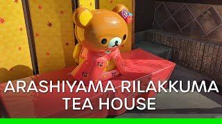 Cute Rilakkuma Tea House in Arashiyama, Kyoto (Japan  Vlog) | 嵐山 りらっくま茶房