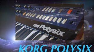 korg polysix synthesizer demo showing all functions and most sounds w close-ups