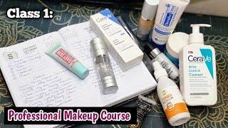 Professional Makeup Course Day 1 | Makeup Theory | makeup for beginners...