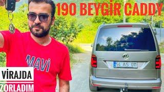 FORD’DAN İYİ Mİ? | VOLKSWAGEN CADDY VİRAJLARDA ZORLADIK 190HP | YAZILIM YAPILMIŞ PERFORMANS NASIL?