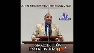 QUE PIDE JEHOVÁ DE DE TI JUSTICIA ? MARIO DE LEÓN SALA EVANGÉLICA ️ GENERALES NEBRASKA 2023