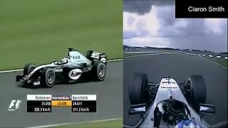 The Greatest Ever Lap Around Silverstone - 2004 British GP Qualifying (Kimi Raikkonen)